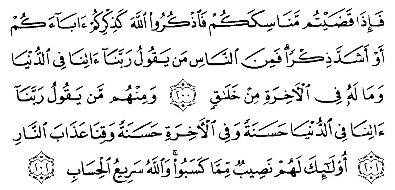 Tafsiri ya Surat Al_Baqarah, Aya ya 200-202 | Mushrikina walirithi Ibada ya Hijja kutoka kwa Nabii Ibrahim(as) lakini walitia uzushi mwingi ndani yake Tafsiri ya Surat Al_Baqarah, Aya ya 200-202 | Mushrikina walirithi Ibada ya Hijja kutoka kwa Nabii Ibrahim(as) lakini walitia uzushi mwingi ndani yake
