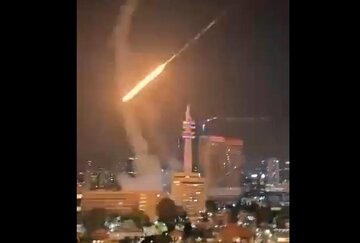 Cikin Bidiyo | Yadda Makami Mai Linzami Na Iran Ya Ke Gudu Cikin Sauri Domin Kaiwa Ga Hadafinsa A Isra’ila