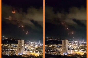 Video | İslam İnqilabı Keşikçiləri Korpusu SEPAH, faşist İsrail rejimin qaranlıq paytaxtını çıraqban etdi