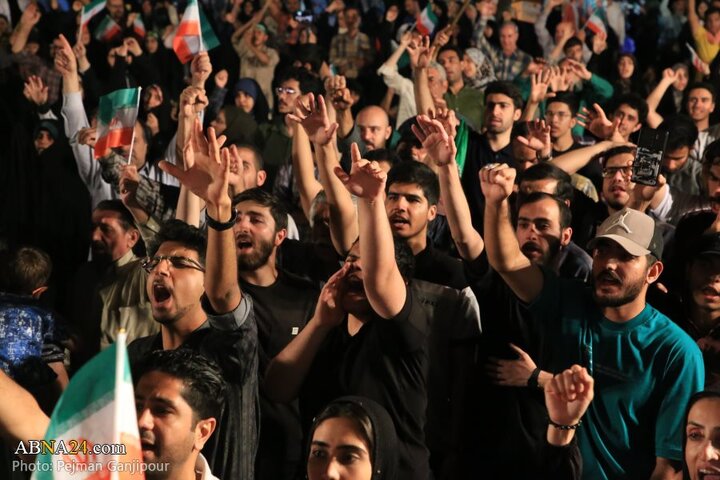 اجتماع خودجوش و حماسی مردم اصفهان در پشتیبانی انتقام ملی از رژیم صهیونیستی