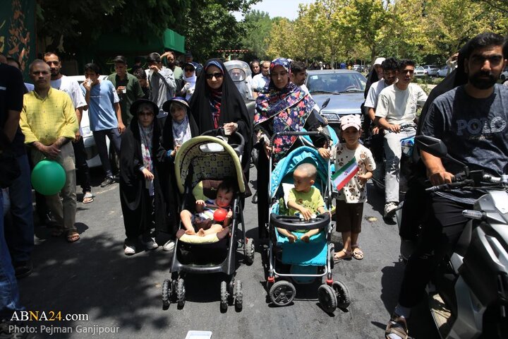 راهپیمایی و مهمانی کیلومتری عید غدیر در شهر اصفهان