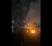 Ang umaagaw na Zionistang entidad ay nagta-target sa isang oil depot sa Tehran