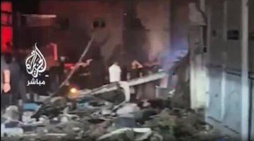 İİR raketlərinin Hayfanı darmadağın etdiyi yeni görüntüləri | Video