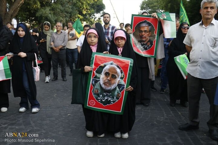 Photos: Tabriz people mark Ghadir, denounce Israel attacks