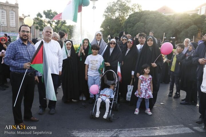 Photos: Tabriz people mark Ghadir, denounce Israel attacks