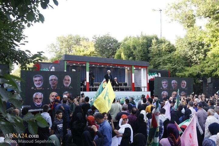 Photos: Tabriz people mark Ghadir, denounce Israel attacks