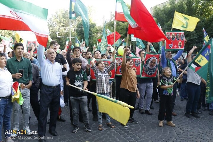 Photos: Tabriz people mark Ghadir, denounce Israel attacks