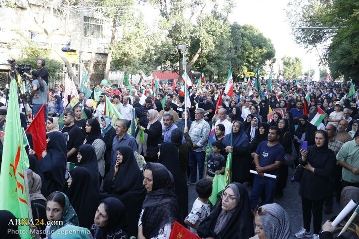 Photos: Tabriz people mark Ghadir, denounce Israel attacks