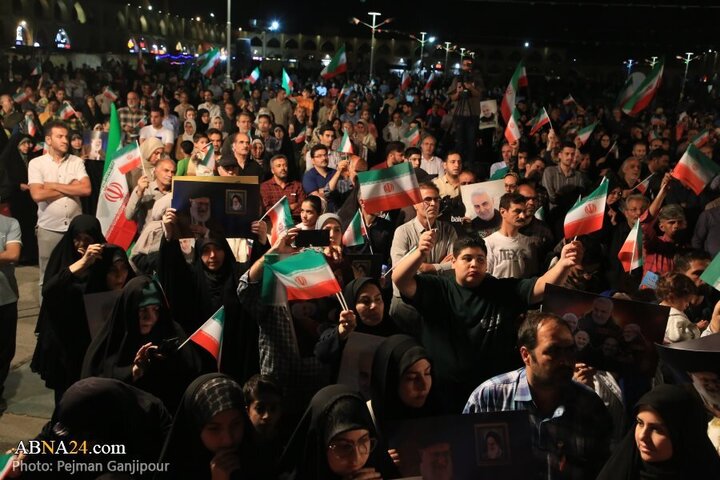 Photos: Spontaneous, epic gathering of Isfahan people in support of national revenge against Zionist regime