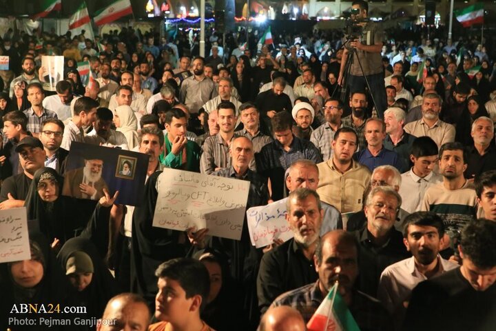 Photos: Spontaneous, epic gathering of Isfahan people in support of national revenge against Zionist regime