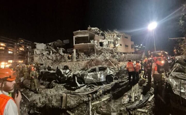 Photos: Damage to Israeli capital due to IRGC missile attack