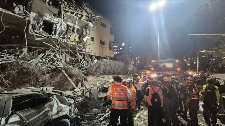 Photos: Damage to Israeli capital due to IRGC missile attack