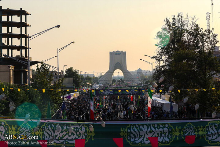 تجمع بزرگ مردمی «ایران؛ ذوالفقار علی» در شهر تهران