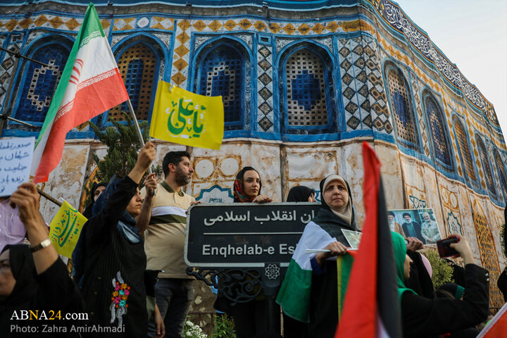 تجمع بزرگ مردمی «ایران؛ ذوالفقار علی» در شهر تهران
