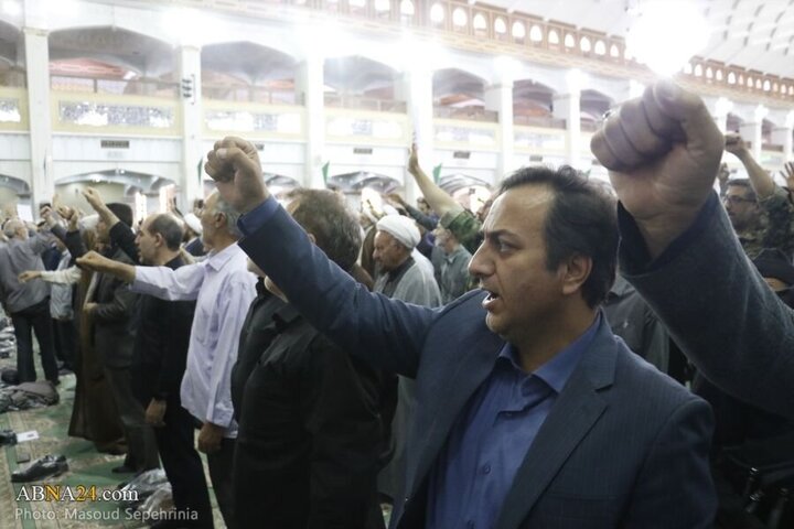 تقرير مصور/ مصلى الإمام الخميني (ره) في تبريز يشهد تجمعًا للمصلين ينددون بالعدوان الصهيوني