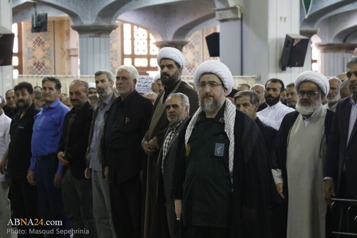 تقرير مصور/ مصلى الإمام الخميني (ره) في تبريز يشهد تجمعًا للمصلين ينددون بالعدوان الصهيوني
