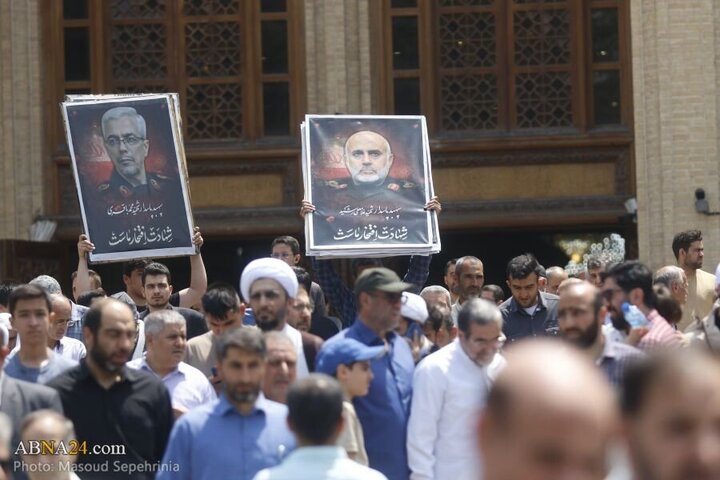 تقرير مصور/ مصلى الإمام الخميني (ره) في تبريز يشهد تجمعًا للمصلين ينددون بالعدوان الصهيوني