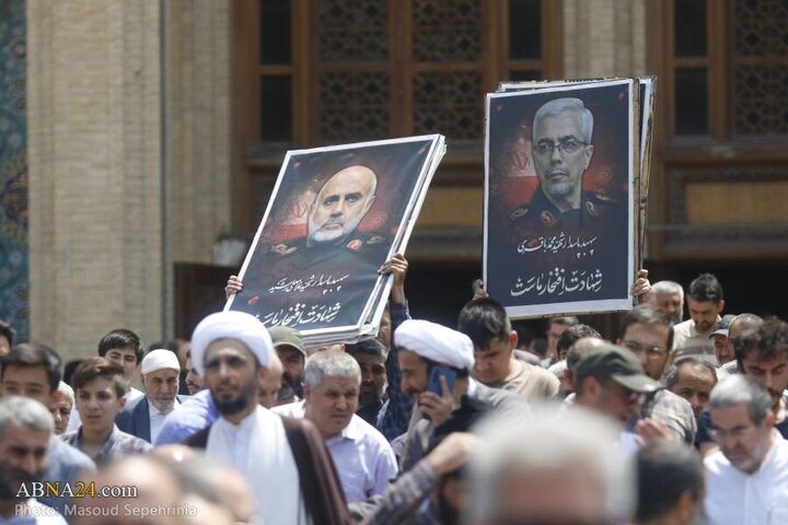 تقرير مصور/ مصلى الإمام الخميني (ره) في تبريز يشهد تجمعًا للمصلين ينددون بالعدوان الصهيوني