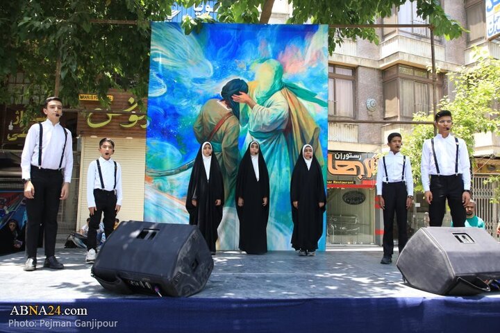 تقرير مصور/ مسيرة لموكب في عيد الغدير الأغر بمدينة اصفهان