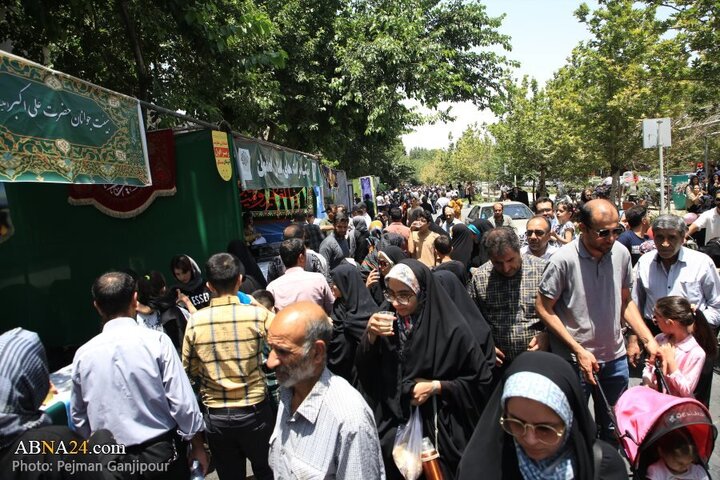 تقرير مصور/ مسيرة لموكب في عيد الغدير الأغر بمدينة اصفهان