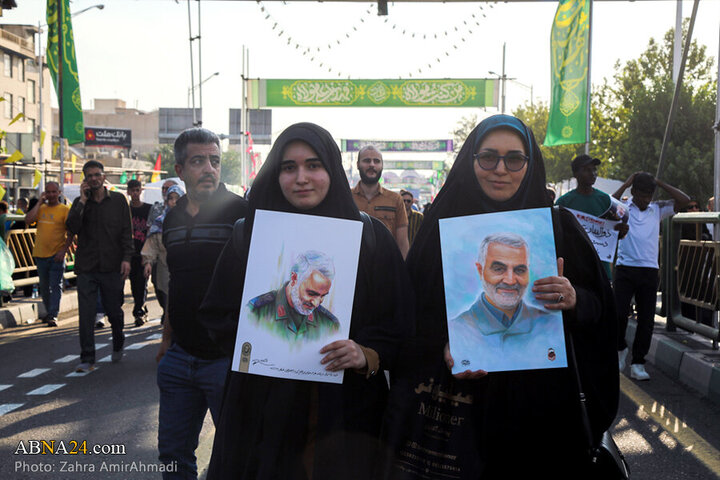 Photos: Massive public gathering of "Iran; Zolfaghar of Ali" in Tehran