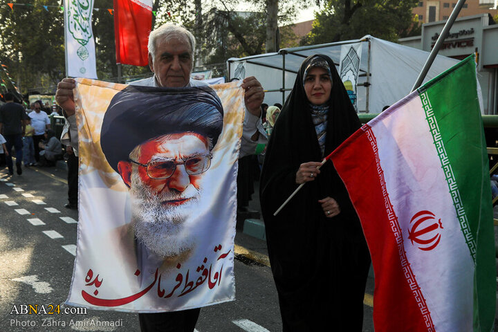 Photos: Massive public gathering of "Iran; Zolfaghar of Ali" in Tehran