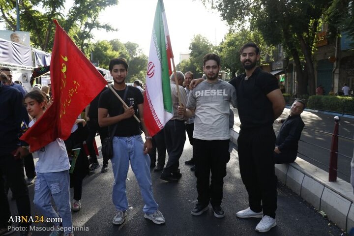 تقرير مصور/ تجمع لأهالي مدينة اصفهان بمناسبة عيد الغدير الأغر