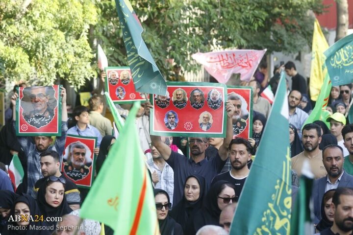 تقرير مصور/ تجمع لأهالي مدينة اصفهان بمناسبة عيد الغدير الأغر