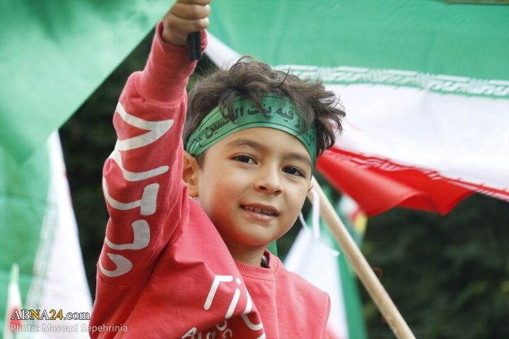 تقرير مصور/ تجمع لأهالي مدينة اصفهان بمناسبة عيد الغدير الأغر
