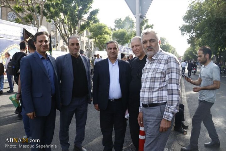 تقرير مصور/ تجمع لأهالي مدينة اصفهان بمناسبة عيد الغدير الأغر