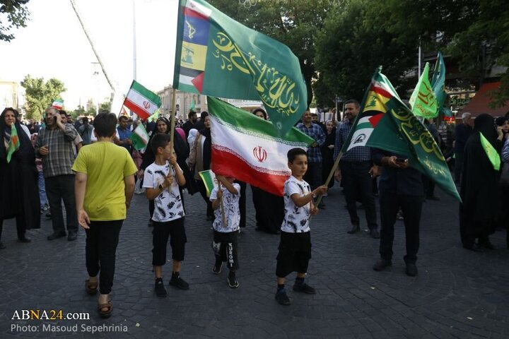 تقرير مصور/ تجمع لأهالي مدينة اصفهان بمناسبة عيد الغدير الأغر
