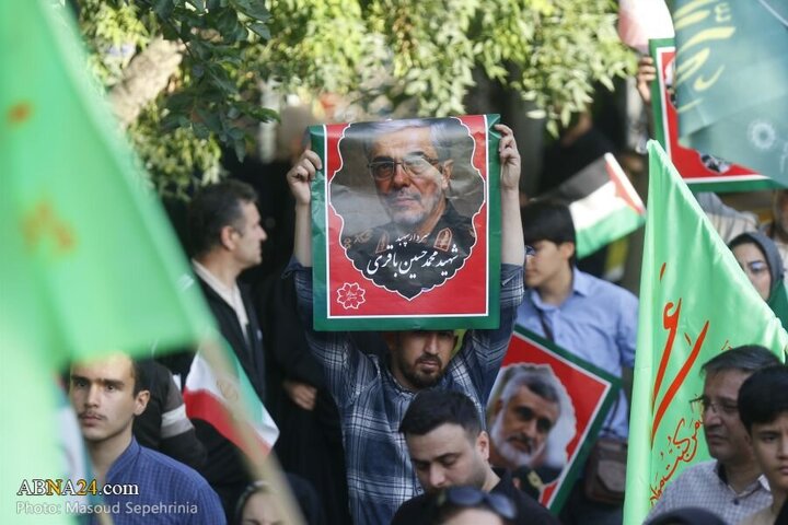 تقرير مصور/ تجمع لأهالي مدينة اصفهان بمناسبة عيد الغدير الأغر