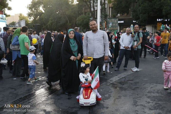 تقرير مصور/ تجمع لأهالي مدينة اصفهان بمناسبة عيد الغدير الأغر