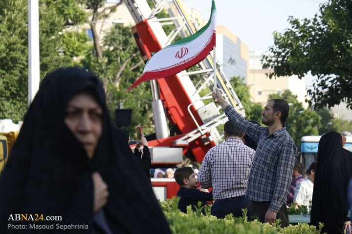 تقرير مصور/ تجمع لأهالي مدينة اصفهان بمناسبة عيد الغدير الأغر