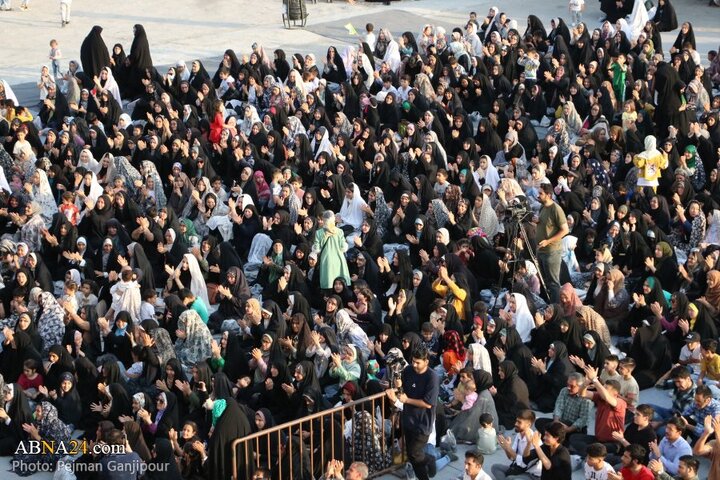 اجتماع غدیریون اصفهان در حرم حضرت زینب خواهر امام رضا(ع)