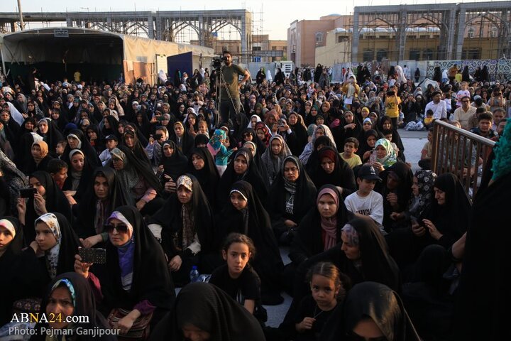 اجتماع غدیریون اصفهان در حرم حضرت زینب خواهر امام رضا(ع)