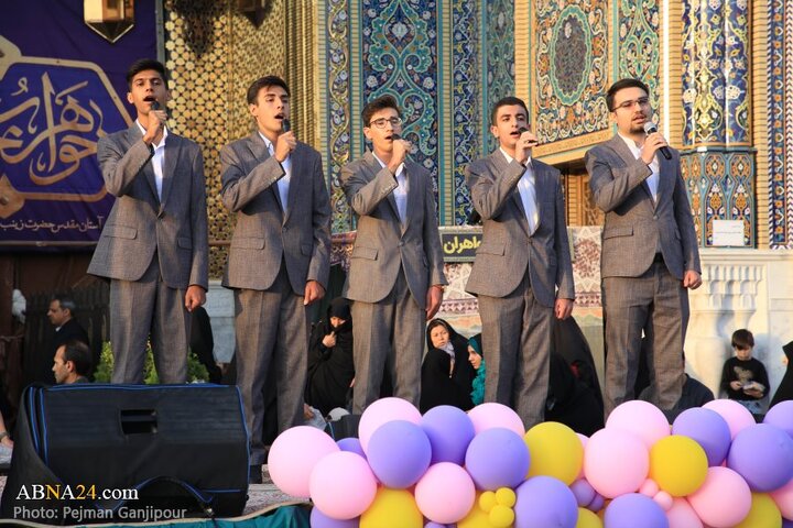 اجتماع غدیریون اصفهان در حرم حضرت زینب خواهر امام رضا(ع)