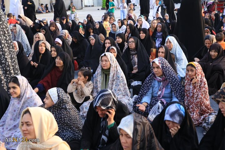 اجتماع غدیریون اصفهان در حرم حضرت زینب خواهر امام رضا(ع)