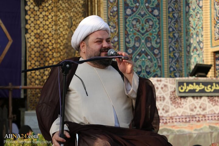 اجتماع غدیریون اصفهان در حرم حضرت زینب خواهر امام رضا(ع)