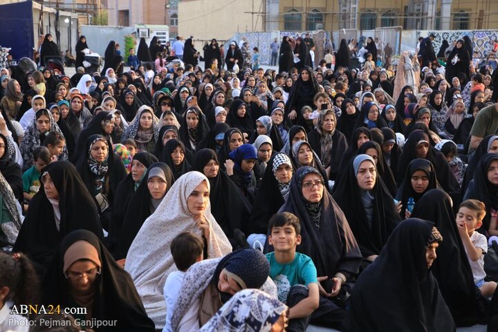 اجتماع غدیریون اصفهان در حرم حضرت زینب خواهر امام رضا(ع)