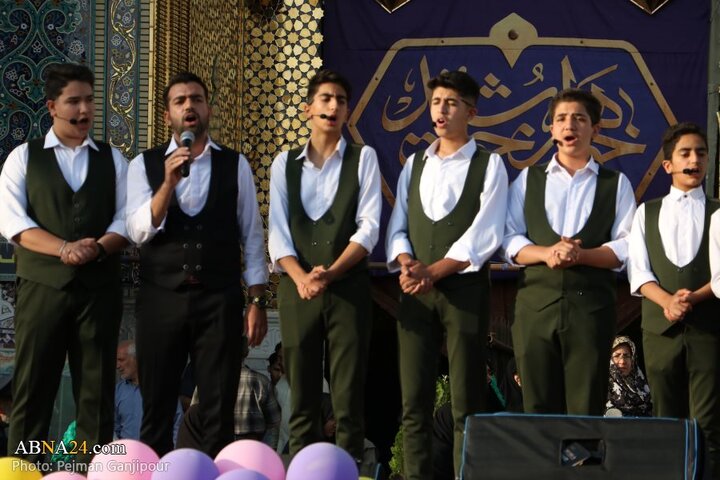 اجتماع غدیریون اصفهان در حرم حضرت زینب خواهر امام رضا(ع)