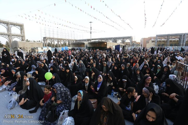 اجتماع غدیریون اصفهان در حرم حضرت زینب خواهر امام رضا(ع)