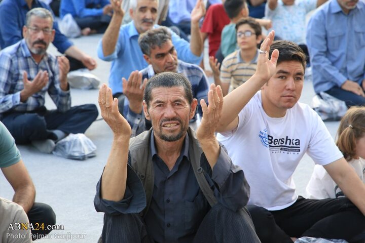 اجتماع غدیریون اصفهان در حرم حضرت زینب خواهر امام رضا(ع)