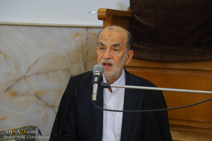 مراسم عیدسعیدغدیر خم در بیت آیت‌الله نوری همدانی