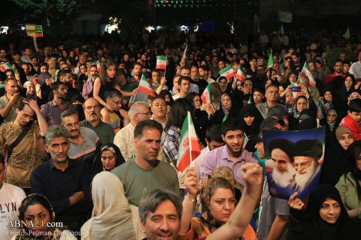 اجتماع مردم اصفهان در حمایت از عملیات وعده صادق ۳