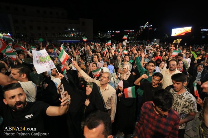 اجتماع مردم اصفهان در حمایت از عملیات وعده صادق ۳