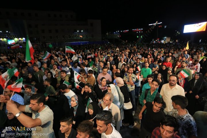 اجتماع مردم اصفهان در حمایت از عملیات وعده صادق ۳