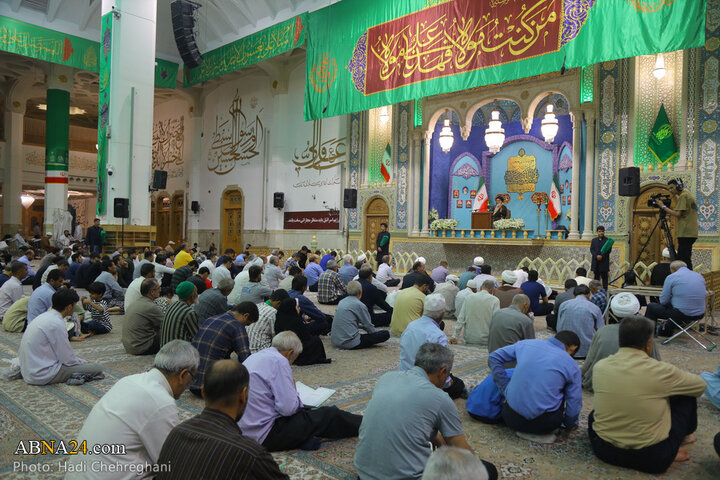 مراسم شام عید سعید غدیر در حرم مطهر حضرت معصومه(س)