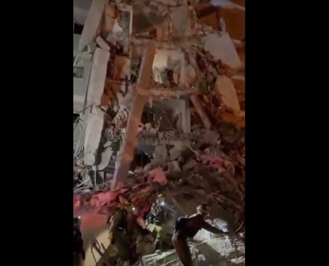 Video: Iran's attack on occupied territories last night