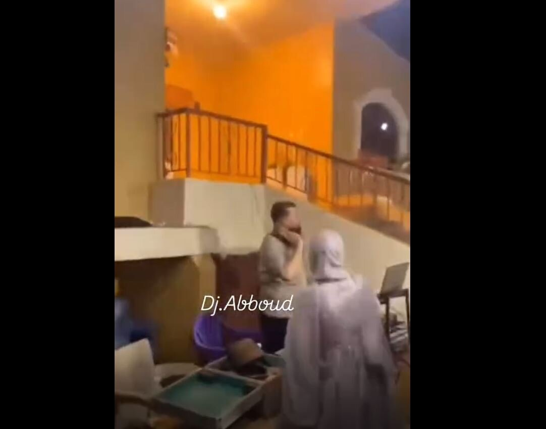 Video: During a wedding in southern Lebanon, Iranian missiles in sky...